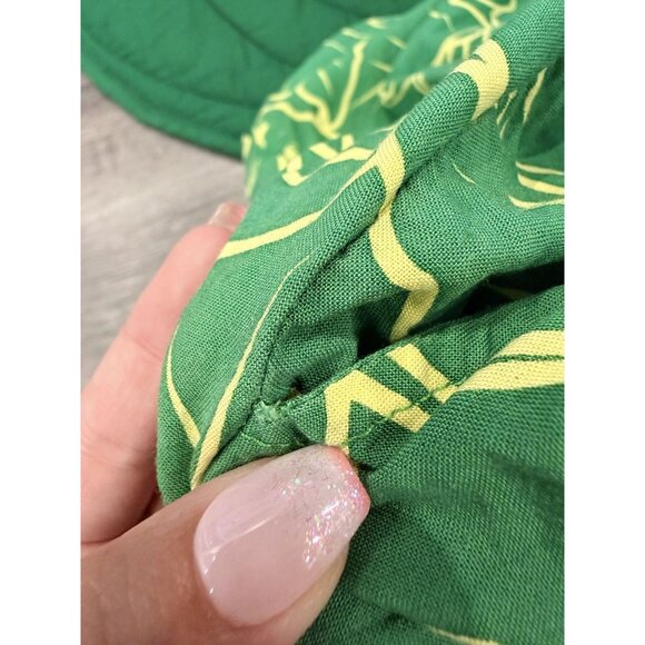 Wehi Designs Hawaii Womens One Size Kalo Taro Print Green Kimono Cardigan - Picture 7 of 10